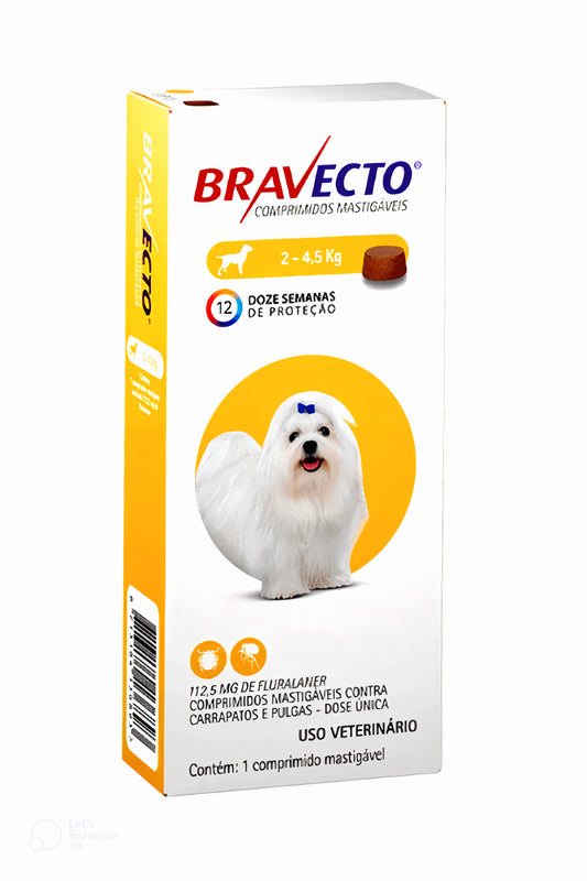 Bravecto Perros 2 a 4,5 kg